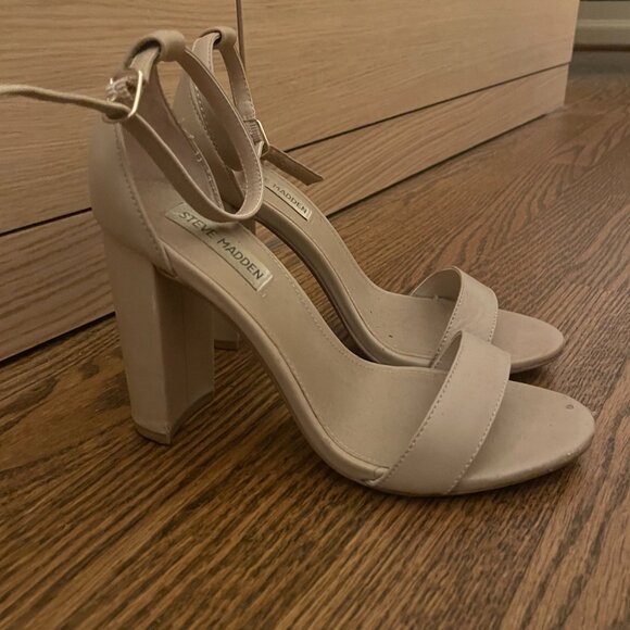 steve madden nude block heel - Picture 3 of 4